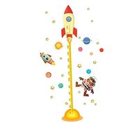 ibasenice Autocollants Muraux De Croissance En Hauteur Tableau Des Tailles Des Garçon Et Filles Décoratifs Pour Chambre D'garçon Et Filles Motif Dessin Animé Pvc Repositionnables Chambre Bébé Crèche