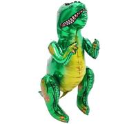 ibasenice Ballons Dinosaure Tyrannosaure en Aluminium Vert 2 Pièces Légers pour Décoration Intérieure de Fête D'anniversaire Garçon et Filles Thème Dinosaure