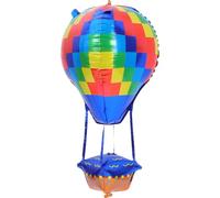 ibasenice Ballons en Aluminium Montgolfière 10pcs Résistants et Robustes en Pvc pour Décoration Festive Anniversaire Garçon et Filles Chambre