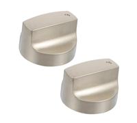 ibasenice Boutons De Cuisinière à Gaz Rotatifs 2 Pcs Pour Usage Domestique, Alliage De Zinc, Diamètre 8 Mm, Compatible Commandes Poêle à Gaz, Accessoires De Remplacement Pratiques