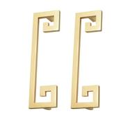 ibasenice Boutons de Porte Pratiques pour Tiroirs et Placards pour Armoire Lot de 2 en Alliage de Zinc, Style Antique Chic Installation Facile Boîte ou Coffret