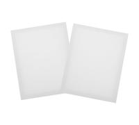ibasenice Cadre de Tableau Vierge Blanc 2pcs en Coton et Pin pour Peinture à L'aquarelle et Gouache, pour Projets de Peinture Décorative et Loisirs Créatifs DIY