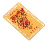 ibasenice Carte Taisui Amulette Chinoise Petite Carte de Bénédiction 1 Pièce pour Paquet à Main, Porte-Monnaie ou Bureau, Protection Chance et Prospérité, Style Chinois Traditionnelle Feng