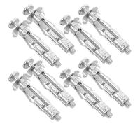 ibasenice Chevilles à Visser Pack de 30 Pièces en Acier Galvanisé Argenté Fixation Rapide sans Bavure Léger et Résistant pour Cloison Sèche pour Matériaux de Plaque