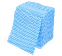 ibasenice Chiffon Séchage Rapide Lot de 50 Pièces pour Nettoyage Cuisine Mecanique Non Tissé Bleu Super Absorbant et Réutilisable