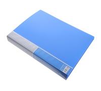 ibasenice Classeur Trieur Extensible en Plastique Bleu, Organiseur Portable Multi-usage pour Rangement de Documents A4, pour Bureau et Étudiants