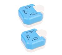 ibasenice Coupe-coins Multiangles Portable en Abs 2pcs Outil D'embossage pour Scrapbooking et Création de Cartes, Trimmer D'angle Arrondi et Décoratif