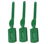 ibasenice Couteaux de Coupe 3 Pièces en Acier Carbone et Pp Vert, Forme Incurvée, pour Découpe Parage de Pâtisserie à Domicile