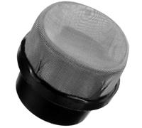 ibasenice Crépine D’aération pour Piscine en Plastique Noir, Remplaçable | Système de Filtration Extérieur, Retient Débris et Contaminants, Entretien Simple
