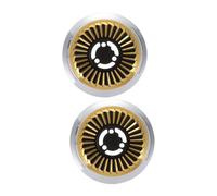 ibasenice Diffuseur de Chaleur 2 Pièces Installation Facile en Acier Inoxydable pour Cuisinière à Gaz Compatible Wok et Poêle à Gaz
