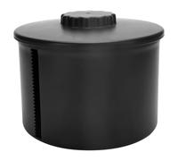 ibasenice Distributeur de Rouleaux de Papier pour la Nuque Noir - Porte-Papier pour Coiffeur Noir 14,2 x 10,4 cm - Conteneur en Plastique pour de Protection pour la Coupe de Cheveux, idéal pour Le