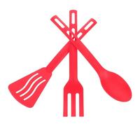 ibasenice D'ustensiles Spatule à Wok Set Cuisine Résistant à Haute Température en Pp Solide et Design Élégant pour Usage Quotidien