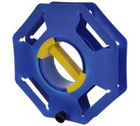 ibasenice Enrouleur de Câble Électrique avec Rembobinage Rapide Bleu Manuel en Plastique Pp Résistant aux Chocs pour Projets Extérieurs et Garage