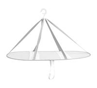 ibasenice Filet Monolayer Rectangulaire Pliable de Séchage en Maille Structure Robuste en Acier Inoxydable, Étendoir Suspendu pour Vêtements pour Pulls et sous-vêtements