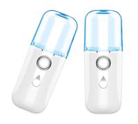 ibasenice Humidificateur Portable Nano Spray USB 30ml en Plastique Léger pour Visage, Instrument de Beauté Portatif pour Femme, Mini Appareil de Réapprovisionnement en Eau Plusieurs styles