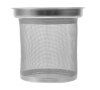 ibasenice Infuseur à thé en métal : filtre à thé en acier inoxydable à mailles fines avec rebord renforcé - Compatible lave-vaisselle - Idéal pour les tasses, théières et verres d’une