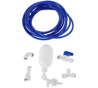 ibasenice Kit de Soupape à Flotteur en Plastique 3/8'' pour Système D'eau Résidentiel et Filtre Osmoseur Contrôle Stable du Débit et Étanchéité