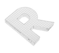 ibasenice Lettres Disco 3D Argentées en Plastique Finition Miroir Brillant | Décoration Rétro Disco Vintage 70s pour Tables D'événements et Surfaces Planes, Usage Fête et Mariage