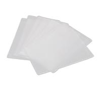 ibasenice Lot de 12 Étuis Transparents en Plastique pour Carte de Bus Protection Anti-démagnétisation et Organisation Pratique des Cartes