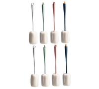 ibasenice Lot de 2 Brosses à Biberons en Éponge Poignée Brosse Éponge Gobelets Biberons Verres Robustes Et Faciles à Utiliser 4 Pièces