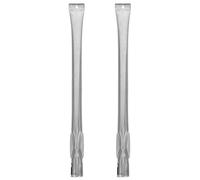 ibasenice Lot de 2 brûleurs pour Barbecue extérieur en Acier Inoxydable, Tubes Chauffants économes en énergie pour la Cuisson au Propane, compatibles avec Les plaques de Cuisson Plates, 40,3 cm