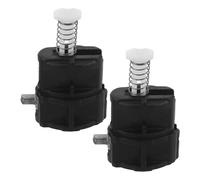 ibasenice Lot de 2 Pièces de Verrouillage Télescopique en Métal Robuste pour Valise Grosse Taille, Accessoires Universels Antirouille pour Réparation de Poignée Télescopique, Outils