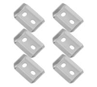 ibasenice Lot de 6 joints pour barre porte-serviettes : rondelles de fixation pour support de porte-rouleau de papier toilette - 36 x 24 mm, pièce de fixation pour tringle à rideaux ou tringle de