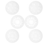 ibasenice Lot de 6 Moules en Silicone Fleur pour Résine Époxy, Flexible et Multifonctionnel, pour Bijoux DIY comme Colliers et Bracelets