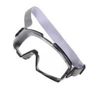 ibasenice Lunettes de Sécurité Design Ergonomique Noires avec Lentilles Interchangeables en PC Protection Anti-poussière et Anti-éclaboussures et Couleur Aléatoire pour