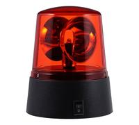 ibasenice Mini Gyrophare LED Rouge à Piles, Balise Lumineuse de Police et Pompier pour Enfant, Lampe d'Ambiance Décorative pour Fête, Chambre et Jeu de Rôle, Lot de 1