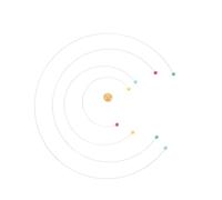 ibasenice Mobile Suspendu en Métal à Structure Atomique, Décor Moderne et Nordique, Robuste et Solide, pour Décoration Intérieure en Salle de Sciences ou Salon