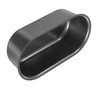 ibasenice Moule à Gâteau Ovale Réutilisable Antiadhésif en Alliage D'aluminium Facile à Démouler et Nettoyer pour DIY Cake et Petit-déjeuner