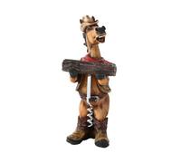 ibasenice Ouvre-bouteille Forme Cheval en Résine Robuste Design Compact, Facile à Utiliser pour Usage Domestique, Décoration Élégante pour Amateurs de Vin