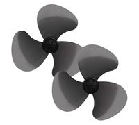ibasenice Pales de Ventilateur de Rechange en Plastique 2pcs pour Ventilateur Électrique sur Pied Table Design Épaissi Solide pour Fête