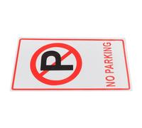 ibasenice Panneau Facile Stationner de Installation Aluminium D'interdiction en Durabilité Renforcée et Parking Privé et Centre Commercial