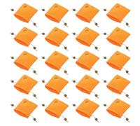 ibasenice Paquet de 30 Sacs Jaunes à Fermeture par Cordon avec Motif Lotus Élégant pour Sachets Parfumés, Tissu Pratique et Gain de Place, Idéal pour Taies D'oreiller et Salons de Thé