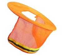 ibasenice Pare-Soleil Protection Solaire Nuque pour Polyester Casque de Chantier Orange pour Sandales Femme Travaux en Extérieur