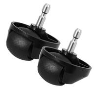 ibasenice Pièces de Rechange Roue Avant Multidirectionnelle pour Robot Balayeur Lot de 2 Compatibles Aspirateurs Robots E5 E6 J7 pour Usage Domestique