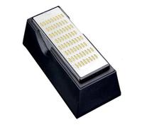 ibasenice Pierre à Aiguiser Diamant Extra-dure à 4 Faces pour Affûtage Précis des Couteaux et Ustensiles Cuisine, Outil Polyvalent et Solide