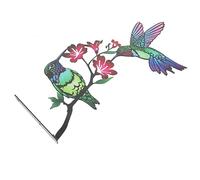 ibasenice Piquet Décoratif pour Arbre à Oiseaux en Fer Design Réaliste et Naturel, Décoration de Jardin Délicate et Classique pour Cour et Espace Extérieur
