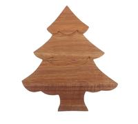 ibasenice Planche à Découper Sapin de Noël en Bois pour Servir et Couper | Usage la Cuisine et Présentation, Motif Festif Élégant, Facile à Nettoyer, Résistant à L’usure, Forme Sapin