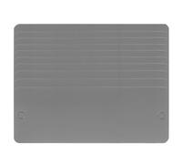 ibasenice Plaques Métalliques Vierges Design en Acier Inoxydable pour Gravure Lot de 10 Bords Lisses, Design, pour Signalisation Industrielle et Extérieure