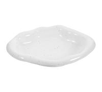 ibasenice Plat à Bijoux en Céramique Nuage Blanc, Plateau de Rangement | Élégant, Délicat, Usage Salle de Bain ou Photo Prop, pour Bijoux et Petits Objets