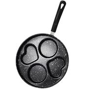 ibasenice Poêle à Crêpes Facile à Nettoyer Antiadhésive de 25 Cm en Acier Inoxydable et Pratique pour Cuisiner Œufs et Pancakes Quotidien