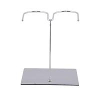 ibasenice Présentoir à Bottes Robuste et Élégant Argenté en Acier Inoxydable Support Spécial pour Bottes, pour Magasin ou Usage Intérieur
