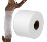 ibasenice Protection pour Tronc d'arbre Bandes D'écorce en Tissu Non Tissé 60m Blanc Protection Hivernale pour Tronc et Écorce Facile à Couper Appliquer