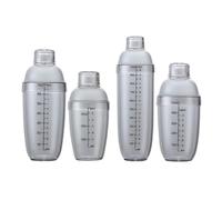 ibasenice Shaker à Cocktail en Plastique PC 1 Set 300-1000ml Étanche Résistant Chaud Froid pour Usage Quotidien Maison et Préparation Boissons
