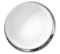 ibasenice Siège de Remplacement de Inoxydable Acier 304 Rond en Tabouret Surface Résistante Facile à Nettoyer en Célébration pour Tabourets de Cantine et Étudiants, Usage