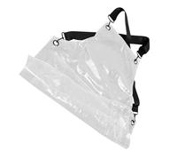 ibasenice Tablier Transparent Bretelles Réglables en Tpu Léger pour Coiffeur et Résistant à L'huile pour Salon de Coiffure et Travail Professionnel