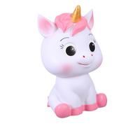ibasenice Tirelire Cheval Vinyle pour Garçon Fille Tirelire Anniversaire avec Grande Capacité Boîte De Rangement